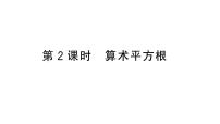 初中数学人教版（2024）七年级下册（2024）8.1 平方根作业课件ppt