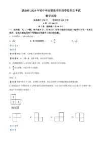 2024年四川省凉山州数学中考模拟试题（解析版）
