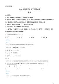 2024年内蒙古包头市中考数学模拟试题（解析版）