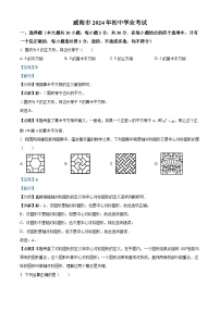 2024年山东省威海市中考数学模拟试题（解析版）