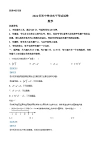 2024年内蒙古包头市中考数学模拟试题（解析版）