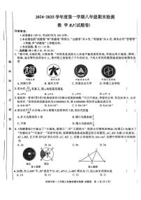 河南省漯河市实验中学2024-2025学年八年级上学期期末检测数学试题