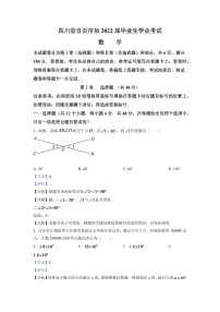 2024年四川省自贡市中考数学模拟试卷（解析版）