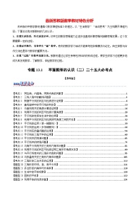 专题13.1 期中期末专项复习之平面图形的认识（二）二十五大必考点-最新苏教版七年级下册数学精讲精练