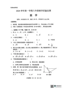 广东省佛山市顺德区2024-2025学年八年级上学期期末数学试卷