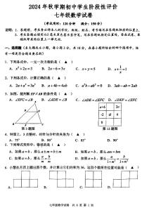 江苏省泰州市兴化市2024-2025学年七年级上学期期末数学试题