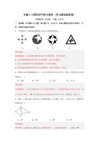 北师大版（2024）八年级下册1 图形的平移单元测试当堂检测题