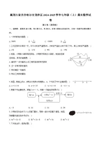 黑龙江省齐齐哈尔市龙沙区2024-2025学年七年级（上）期末数学试卷
