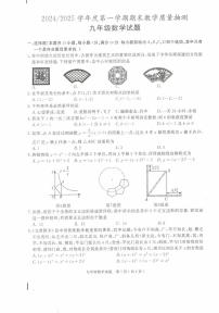安徽省合肥市庐江县2024-2025学年九年级上学期1月期末考试数学试题