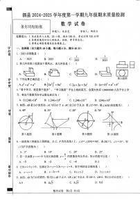 安徽省宿州市泗县2024-2025学年 九年级上学期期末考试数学试卷