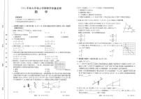 福建省泉州台商投资区2024-2025学年上学期九年级数学期末试卷