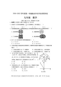 广东省汕头市龙湖区2024-2025学年九年级上学期期末数学试卷