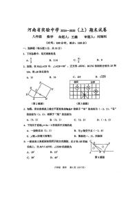 河南省实验中学2024-2025学年八年级上学期期末考试数学试题