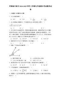 河南省开封市2024-2025学年上学期七年级期末考试 数学试卷（含解析）