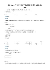 2024年四川省宜宾市中考数学模拟试卷（解析版）