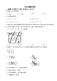 四川省成都市青羊区2024年中考二模数学试卷附答案