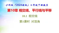 沪科版（2024）七年级下册（2024）10.1 相交线示范课课件ppt