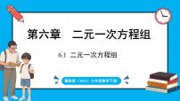 初中数学冀教版（2024）七年级下册（2024）6.1 二元一次方程组图文课件ppt