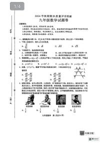 河南省南阳市2024-2025学年九年级上学期1月期末数学试题