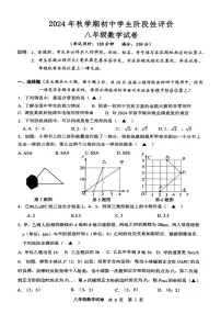 江苏省泰州市兴化市2024-2025学年八年级上学期期末数学试题