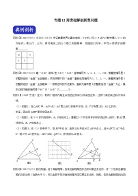 （浙江专用）中考数学二轮培优压轴题练习专题12 阅读理解创新型问题（2份，原卷版+解析版）