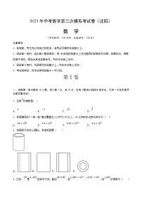 2023年中考数学模拟试卷（辽宁沈阳）（2份，原卷版+解析版）