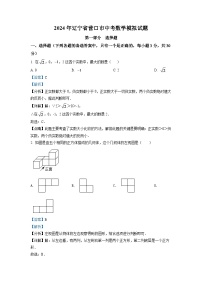2024年辽宁省营口市中考数学模拟试题（解析）