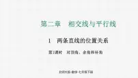 北师大版（2024）七年级下册（2024）1 两条直线的位置关系课文课件ppt