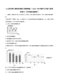 浙教版（2024）七年级下册（2024）6.2 条形统计图和折线统计图优秀当堂检测题