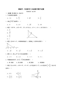 广东省清远市清新区第三中学六校联考2024-2025学年八年级上学期11月期中考试数学试卷(含答案)