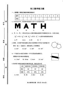 山东省淄博省桓台县2024-2025学年八年级上学期期末考试数学试卷