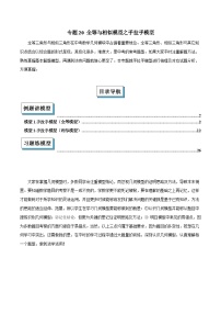 2025年中考数学复习(全国通用)专题20全等与相似模型之手拉手模型解读与提分精练(原卷版+解析)
