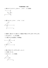 2025年中考数学几何专项复习专题03平行模型巩固练习(提优)(原卷版+解析)