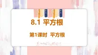 人教版（2024）七年级下册（2024）8.1 平方根课堂教学ppt课件