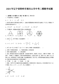 辽宁省铁岭市调兵山市2024届九年级下学期中考二模数学试卷(含答案)