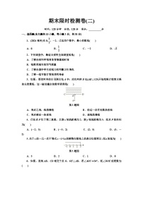 2024-2025学年人教版数学七年级下学期期末模拟检测卷二