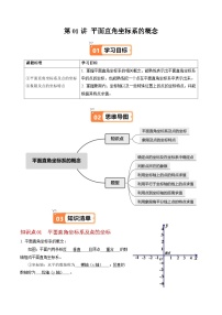 初中数学人教版（2024）七年级下册（2024）第九章 平面直角坐标系9.1 用坐标描述平面内点的位置9.1.1 平面直角坐标系的概念优秀课后练习题