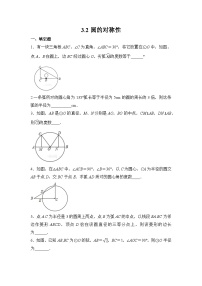 数学九年级下册2 圆的对称性课后复习题