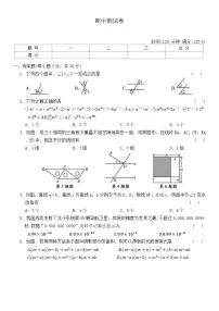 2024-2025学年北师大版数学七年级下册 期中测试卷