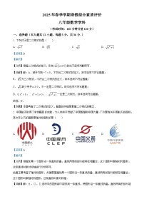 广西南宁市2024-2025学年下学期八年级开学考试 数学试卷（含解析）