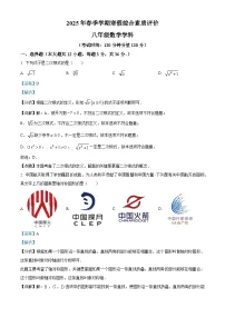 广西南宁市2024-2025学年下学期八年级开学考试 数学试卷（含解析）