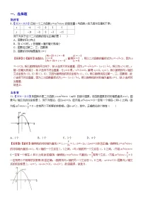 2024年中考数学真题分类汇编：知识点17 二次函数概念、性质和图象、代数方面的应用2024（解析版）