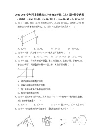2022-2023学年河北省保定市三中分校九年级（上）期末数学试卷解析版