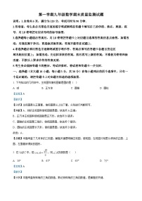 九年级上学期期末数学试题 (27)