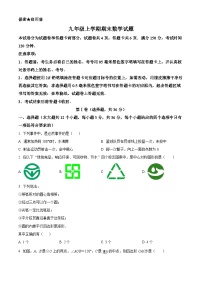 九年级上学期期末数学试题 (96)