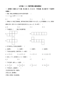 九年级上学期期末数学试题 (44)