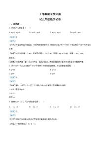 九年级上学期期末数学试题 (47)