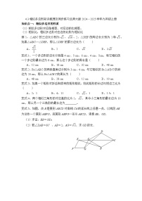 北师大版（2024）3 相似多边形课后测评