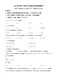 广东省佛山市顺德区2024-2025学年八年级上学期期末数学试卷（原卷版+解析版）