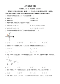 江苏省扬州市江都区2024-2025学年八年级上学期数学期末试卷 （原卷版+解析版）